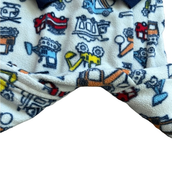 Absorba Toddler Construction Footie Pajamas - Picture 4 of 11